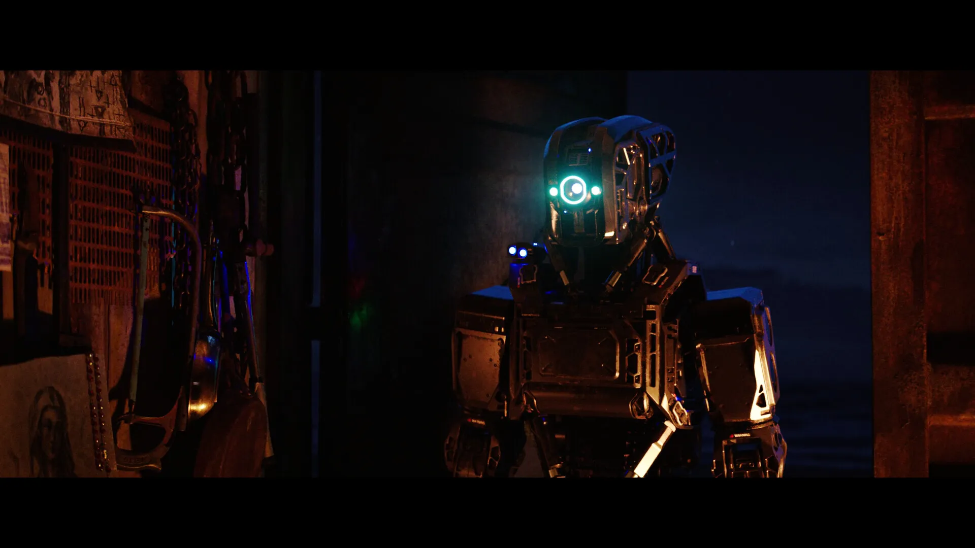 I Am Mother — VFX plate after compositing